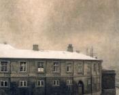 威尔汉姆 哈莫修依 : Vue de l-Ancien Chateau de Christiansborg